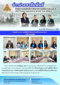 ประชุม อ.ก.ค.ศ. เขตที่นที่การศึกษาประอมศึกษาเลย เขต 3 ครั้งที่ 10/2568