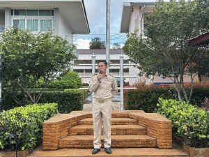 📣 กิจกรรมเข้าแถวเคารพธงชาติ ทุกเช้าวันจันทร์